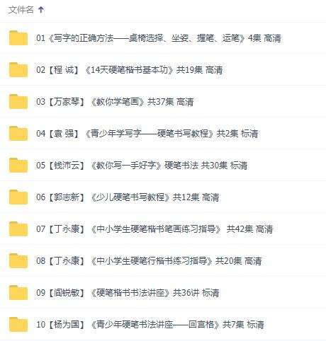 硬笔书法讲座，硬笔书法教程视频教学20套-名师讲座论坛-精品讲座-天天学吧