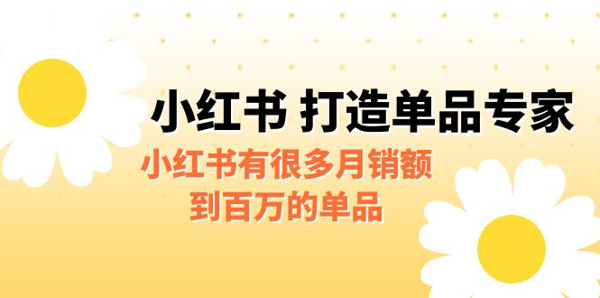 某公众号付费文章《小红书 打造单品专家》小红书有很多月销额到百万的单品 -天天学吧