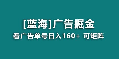 揭秘海蓝项目：日赚160+的广告掘金秘籍，附养机教程，长期稳定收益攻略！-天天学吧