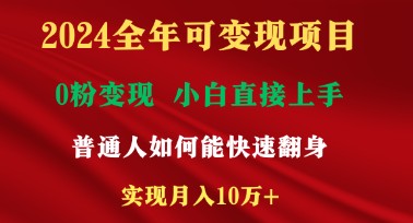 2024年互联网变现项目：日收益2000+，小白也能快速上手，积累原始资本实现逆袭-天天学吧