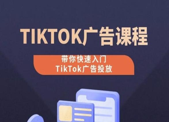 图片[1]-TikTok广告投放课程，从0-1实操课，带你快速入门TikTok广告投放-天天学吧