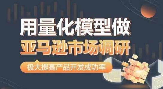 图片[1]-用量化模型做亚马逊市场调研，从数据出发，更高效更准确做判断，极大提高产品开发成功率-天天学吧