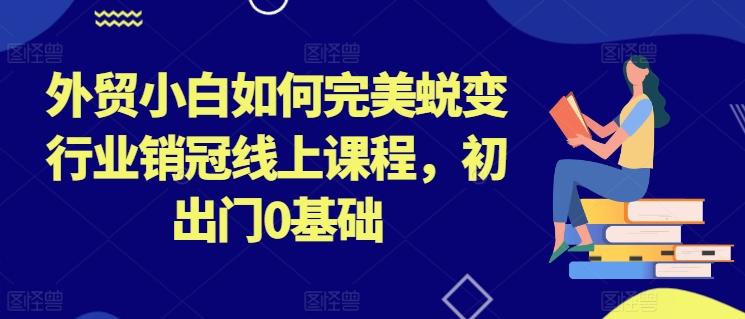 图片[1]-外贸小白如何完美蜕变行业销冠线上课程，初出门0基础-天天学吧