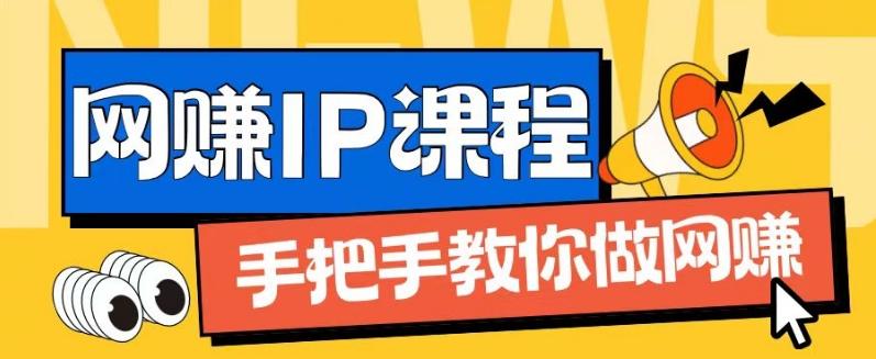 图片[1]-ip合伙人打造1.0，从0到1教你做网创，实现月入过万【揭秘】-天天学吧