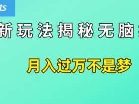 简单操作，每天50美元收入，搬运就是赚钱的秘诀【揭秘】-天天学吧