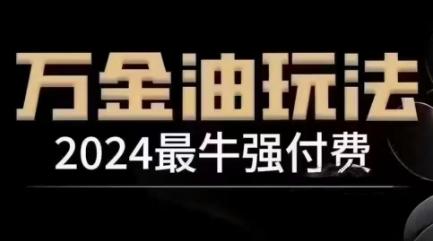 图片[1]-2024最牛强付费，万金油强付费玩法，干货满满，全程实操起飞-天天学吧